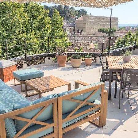 Le Rooftop - Vue incroyable sur le Théatre Antique Orange  Exterior foto